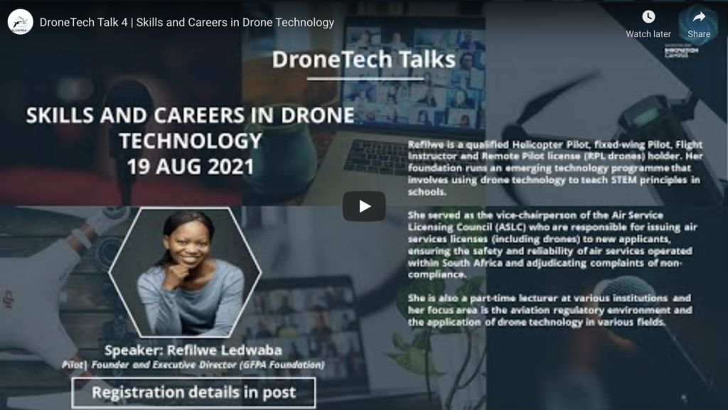 DroneTech Talk 4: kills and Careers in Drone TechnologyS